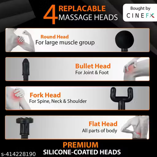 TheraPulse™ 6-Speed Muscle Massager Gun