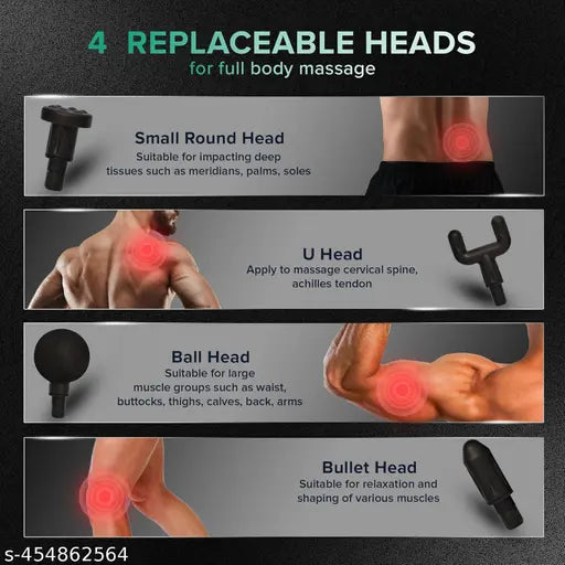 TheraPulse™ 6-Speed Muscle Massager Gun