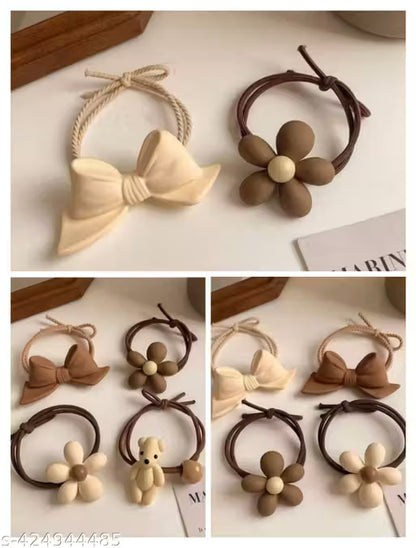 Party Chic Hair Rubber Band Set (7 pcs)