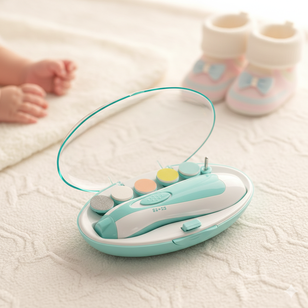 BabySoft Electric Nail Trimmer 👶✨