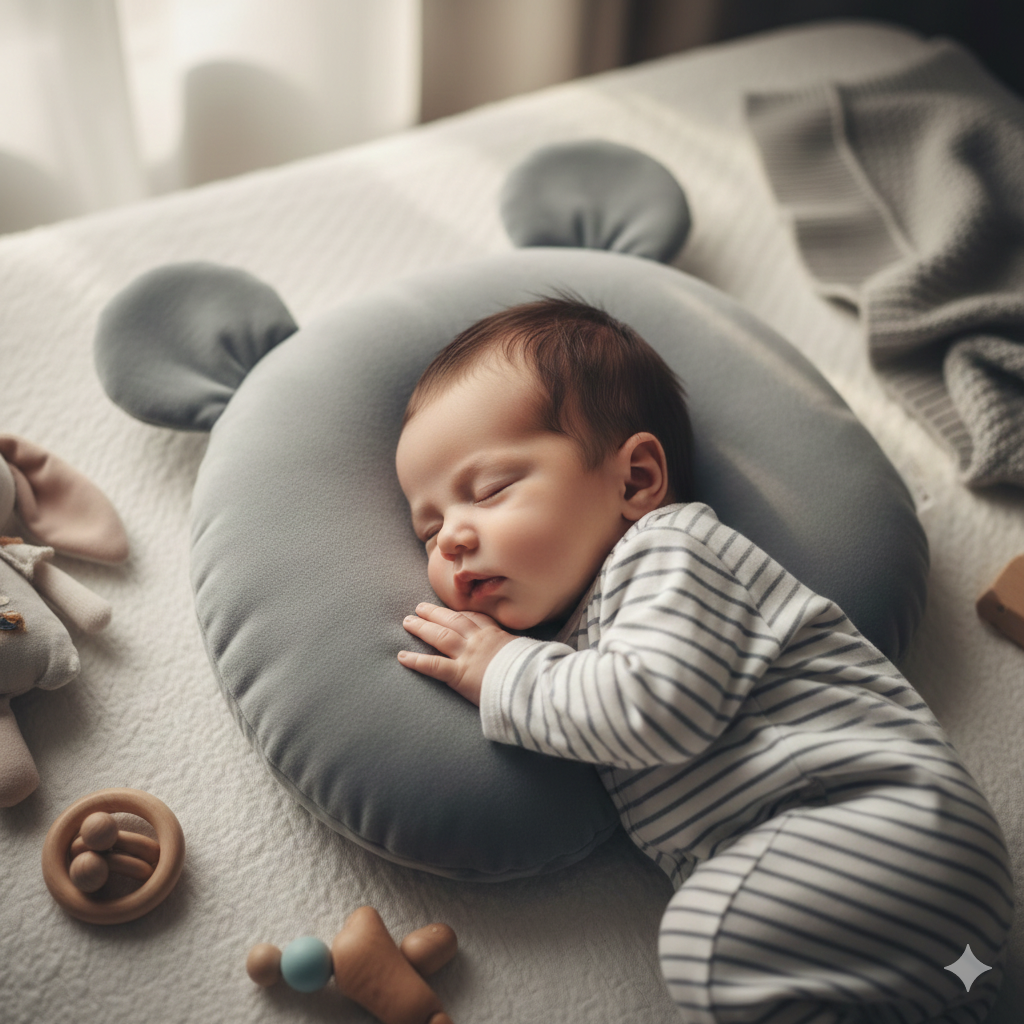 KUKRAILA GentleHead Baby Pillow