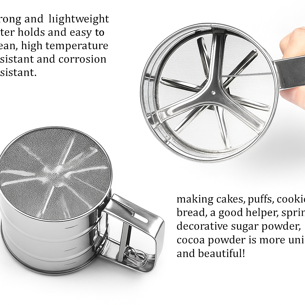 SiftMate™ Friendly, modern, and easy to remember—perfect for a trusted kitchen tool