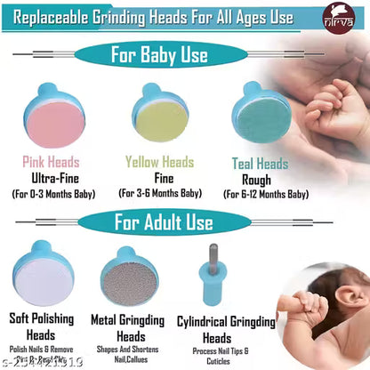 BabySoft Electric Nail Trimmer 👶✨