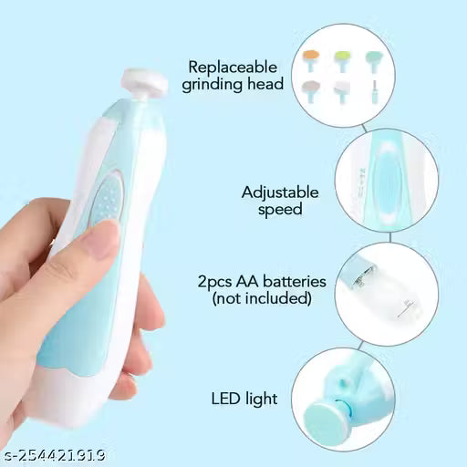 BabySoft Electric Nail Trimmer 👶✨