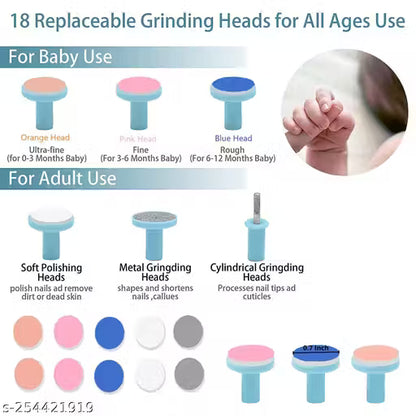 BabySoft Electric Nail Trimmer 👶✨